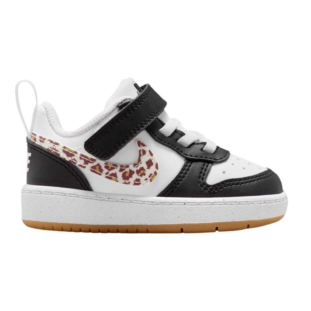 Nike Toddler Court Borough Flat Shoes / Black/Leopard